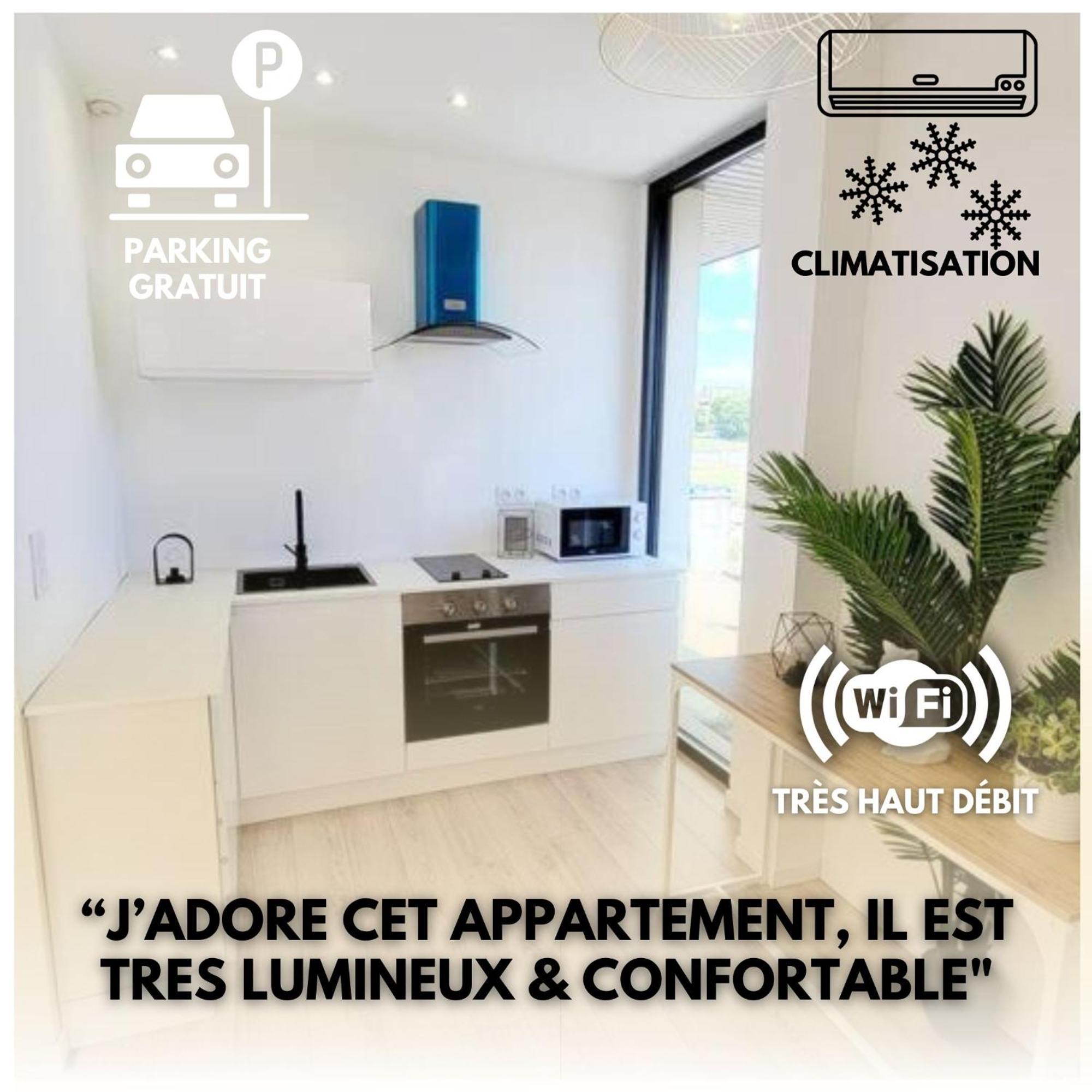 Superbe T2 Avec Parking Apartment Albi Bagian luar foto